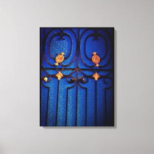 Blue Gate Canvas Print