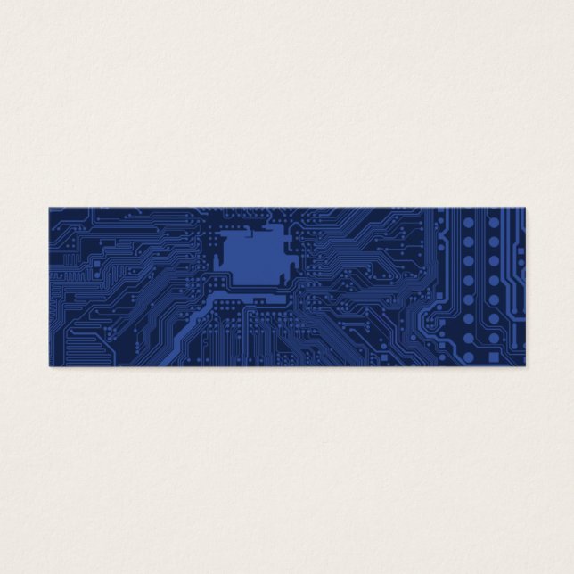 Blue Geek Motherboard Pattern (Front)