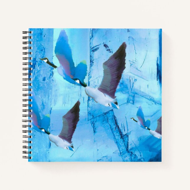 Blue Geese Notebooks (Front)