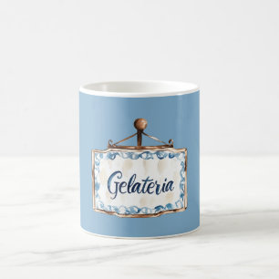 Blue Gelateria (ice cream/Gelato shop) Birthday Coffee Mug