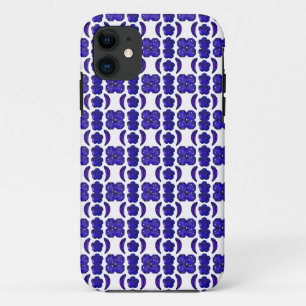 Blue Gem Art Structure iPhone 11 Case