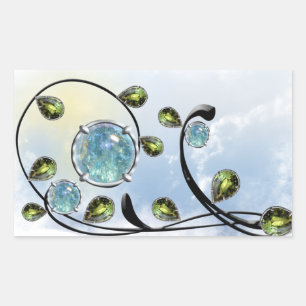 Blue Gem Sticker