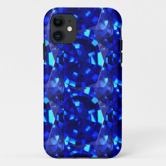 blue gem stone iPhone 11 case