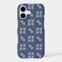 Blue Geometric shapes Pattern