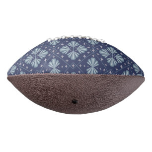 Blue Geometric shapes Pattern Football