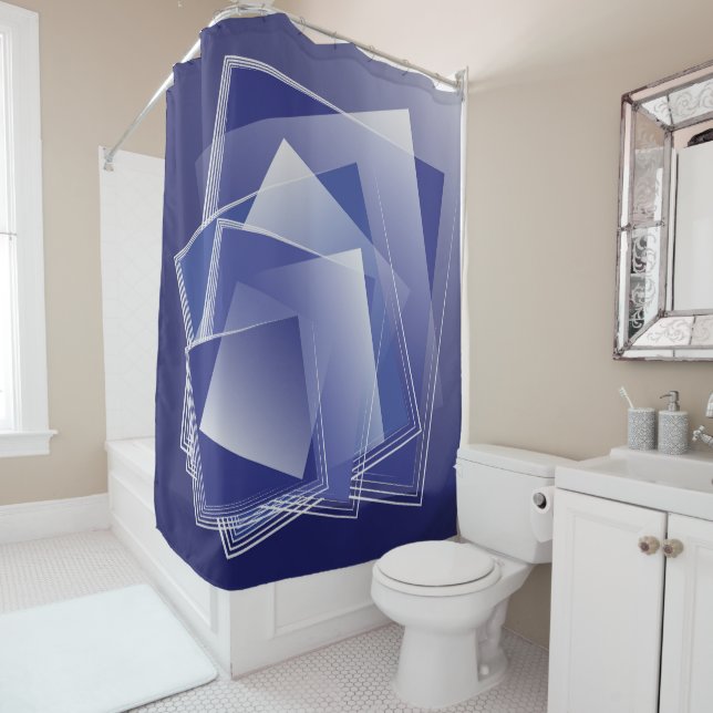 Blue geometry burst (In Situ)