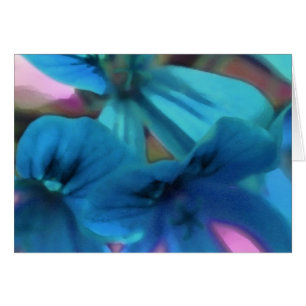 Blue Geraniums