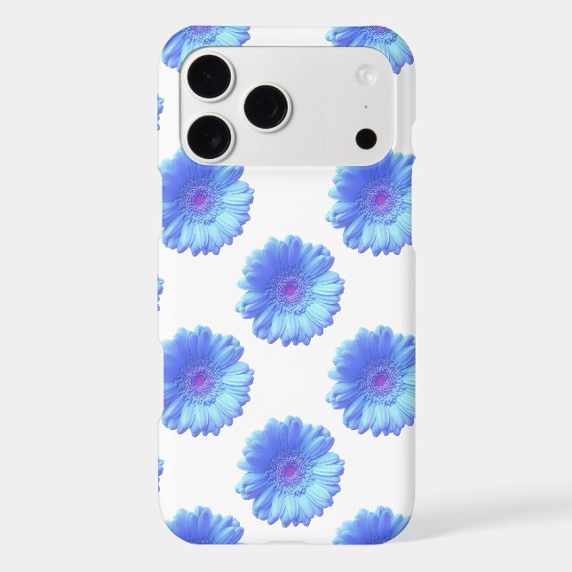Blue gerbera daisy (Back)