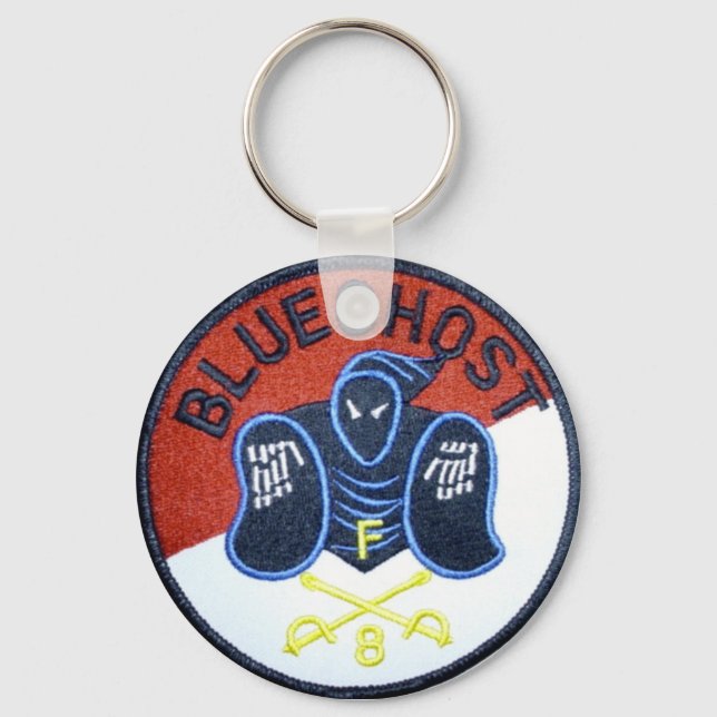 Blue Ghost  Key Chain (Front)