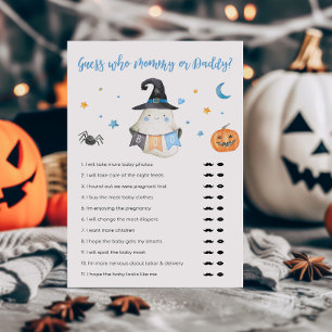 Blue Ghost LittleBoo Guess who Mommy or Daddy Game