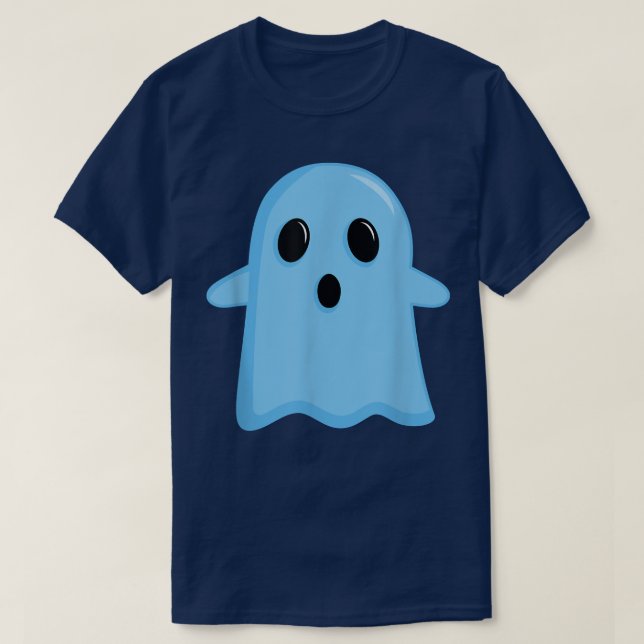 Blue Ghost  T-Shirt (Design Front)