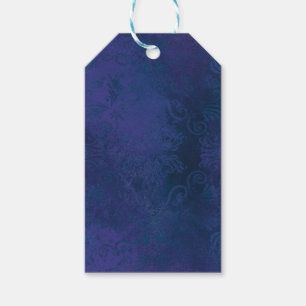 blue gift tags