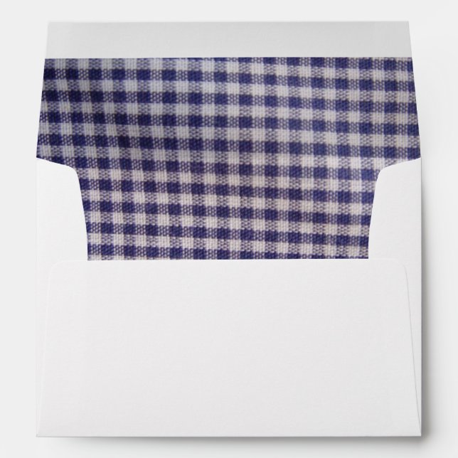 Blue Gingham Envelopes (Back (Bottom))