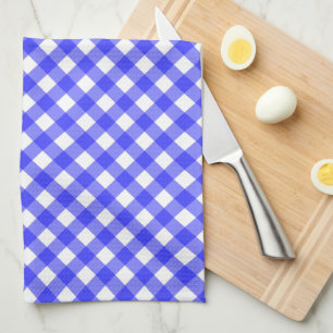 Blue Gingham Kitchen Towel