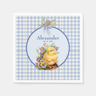 Blue Gingham  Napkin