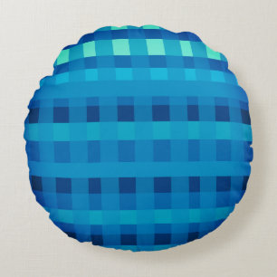 Blue Gingham Pattern cushion