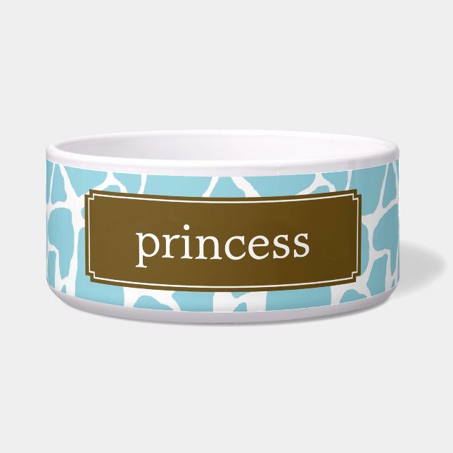 Blue Giraffe Pattern (Front)