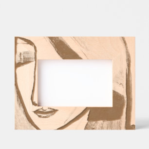 Blue Girl                                          Etched Frames