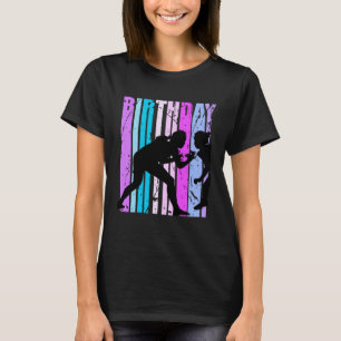 Blue Girls Wrestling Wrestler Womens Grandaughter  T-Shirt