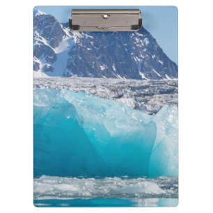 Blue glaceir ice, Norway Clipboard