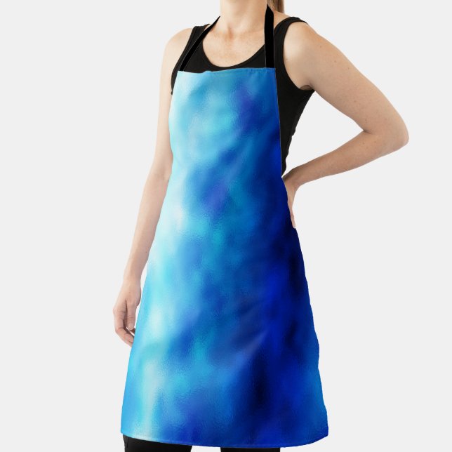 Blue Glass Apron (Insitu)