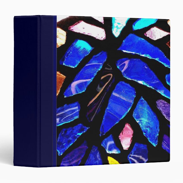 'Blue Glass' Binder (Front/Spine)