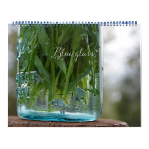 Blue Glass calendar