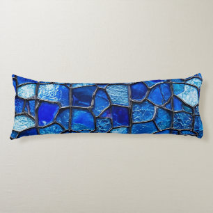 🛏️ Blue Glass Comfort Home Relax Gift 🎁 Body Pillow