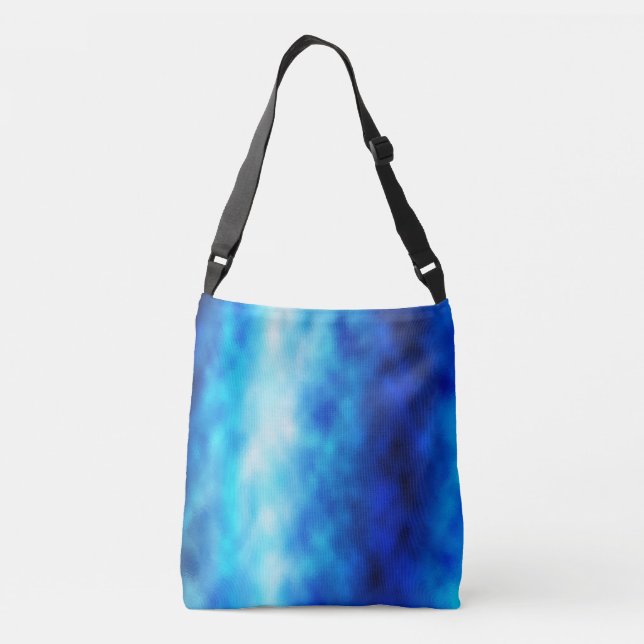 Blue Glass Crossbody Bag (Back)