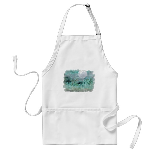 Blue Glass Night Series Standard Apron (Front)