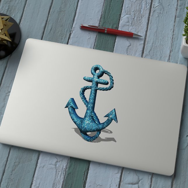 Blue Glitter Anchor (Creator Uploaded)