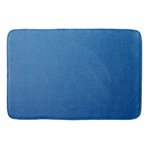 Blue Glitter, Sparkle, Glitter Background Bath Mat