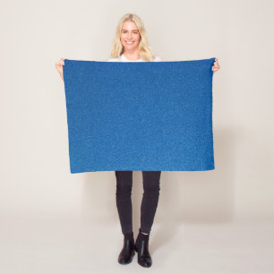 Blue Glitter, Sparkle, Glitter Background Fleece Blanket
