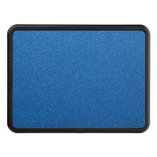 Blue Glitter, Sparkle, Glitter Background Trailer Hitch Cover