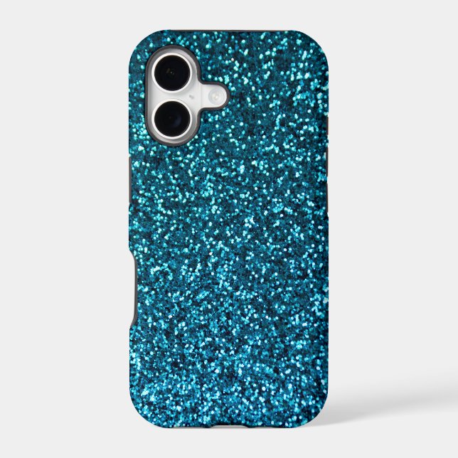 Blue Glittery Pattern (Back)