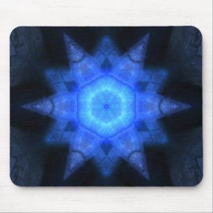 Blue Glow  Mouse Pad