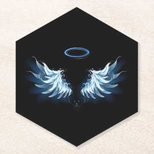 Angel Wings Drink Beverage Coasters Zazzle CA