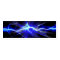 Blue glowing lightning or electricity