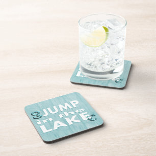 Blue Go Jump dans les Dessous de verre du lac Cork