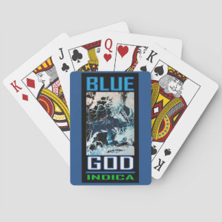BLUE GOD INDICA PLAYING CARDS