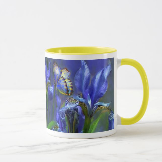 Blue Goddess Iris Mug (Right)