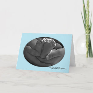 Blue Godfather Request from Boy Called. Invitation