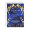 Blue Gold Elegant Anniversary