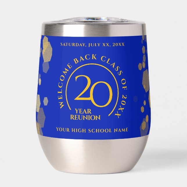 Blue & Gold School College Class Reunion (Front)