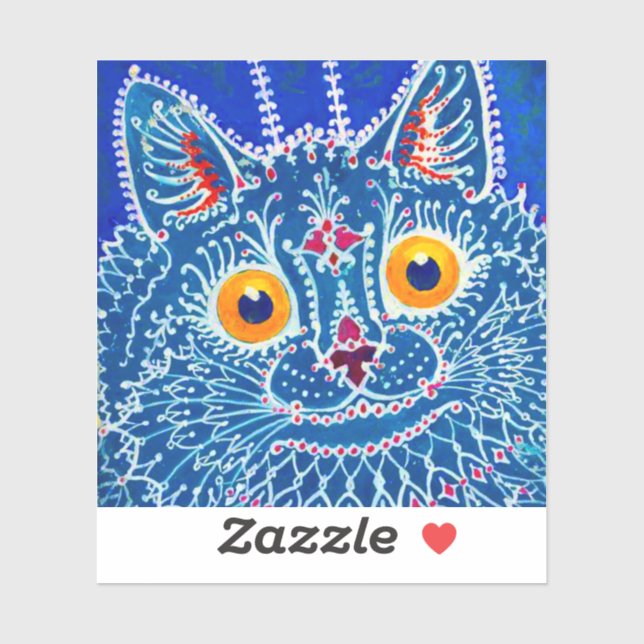Blue Gothic Cat (Sheet)