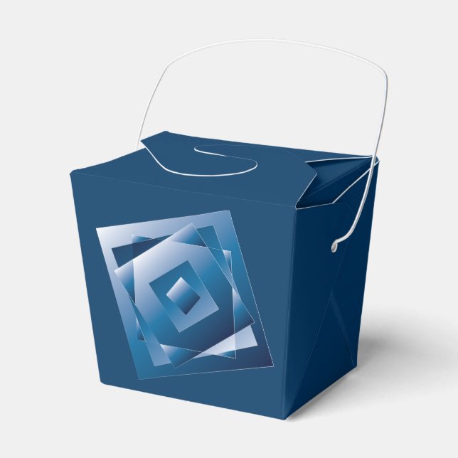 blue gradient 1 favor box (Front Side)