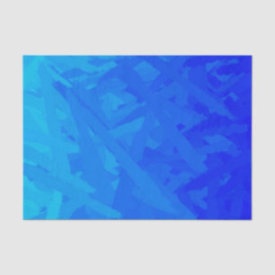 Blue Gradient Abstract  Tissue Paper