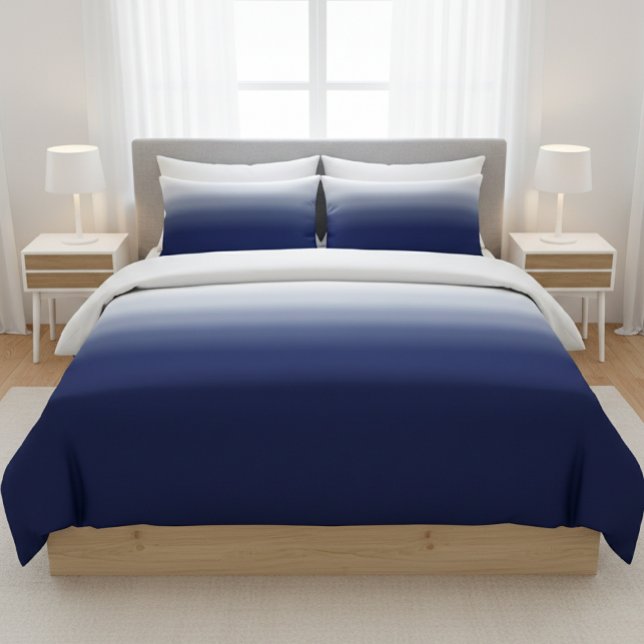 Blue Gradient Fleece Blanket - Modern Eclectic  (Creator Uploaded)