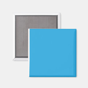 Blue Gradient Square Magnet Minimal Modern