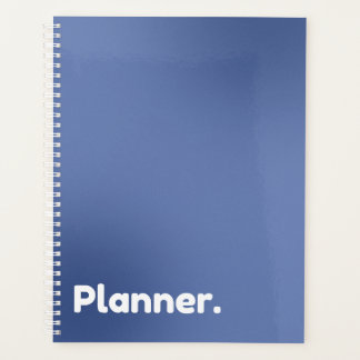 Blue Gradient Undated Planner